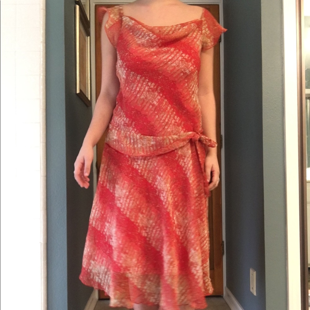 Jonathan Martin Studio Sun Floral Flowy Dress